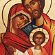 Icona Russa Sacra Famiglia dipinta s2