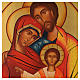 Ícone Russo Pintado Sagrada Família  s2