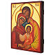Ícone Russo Pintado Sagrada Família  s3