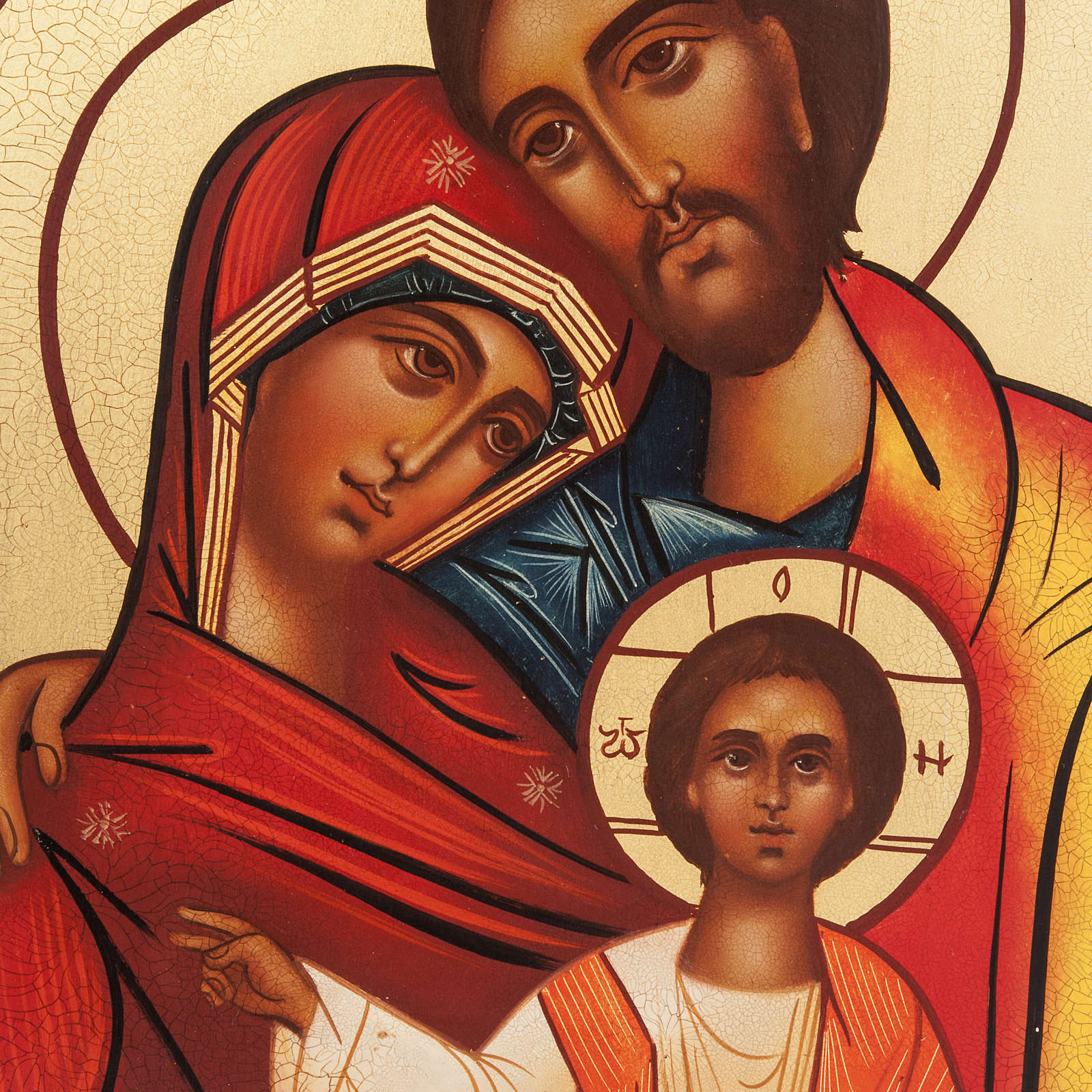 Russian painted icon, 'Holy Family' | online sales on HOLYART.com