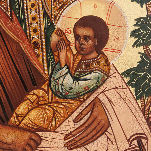 Icône Russe Vierge Marie allaitant Jésus 2