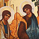 Icona russa Trinità di Rublev s2