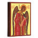 Icona russa dipinta Arcangelo Michele 14x10 cm s2