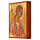 Icône Russe peinte Saint Michel Archange Rublev 14x10 cm s2