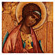 Icona russa dipinta "Arcangelo San Michele" Rublev 14x10 cm s2