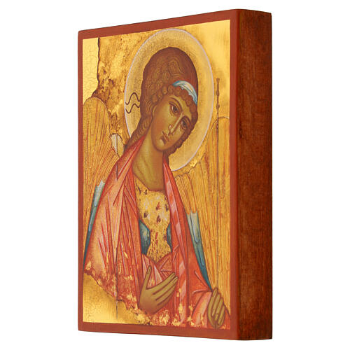 Russian icon Saint Michael the Archangel of Rublev 14x10 cm 2