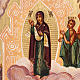 Ícone russo pintado Véu de Maria Pokrov s2