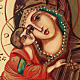 Icône miniature Vierge du Don Russie 6x9 cm s2