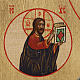 Russische Ikone Heiliger Nikolaus 26x31 cm s3