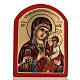 Icona miniatura Madonna con bimbo 9x6 s1