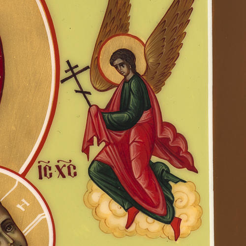 Icône russe Vierge de la Passion 27x22 cm 4