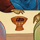 Icona Russia Santissima Trinità di Rublev 31x26 s5