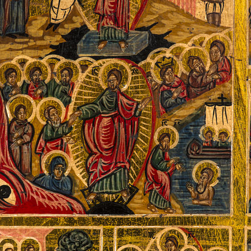 Russian icon, Twelve Great Feasts, hand painted 2