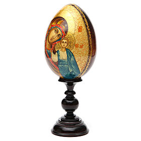 Jajko ikona Rosja Dziewica Kazańska RĘCZNIE MALOWANA