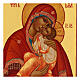 Icona russa Madonna della tenerezza Umilenie 14x10 cm s2