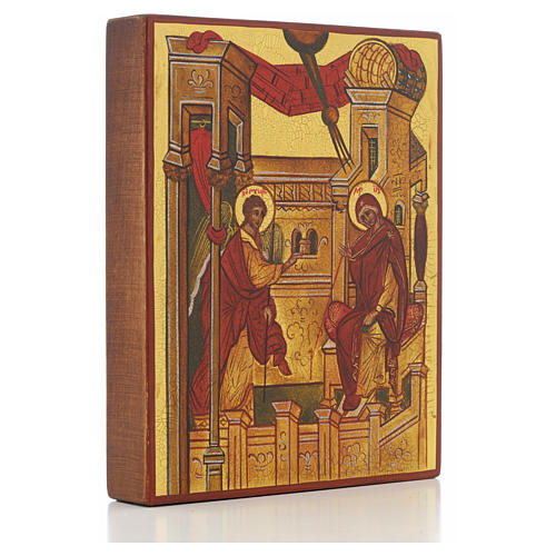 Russian icon, Annunciation of Rublev 2