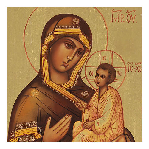 Icone Russe de la Mère de Dieu de Tikhvin 2