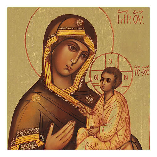 Icona russa Madonna di Tikhvin 2