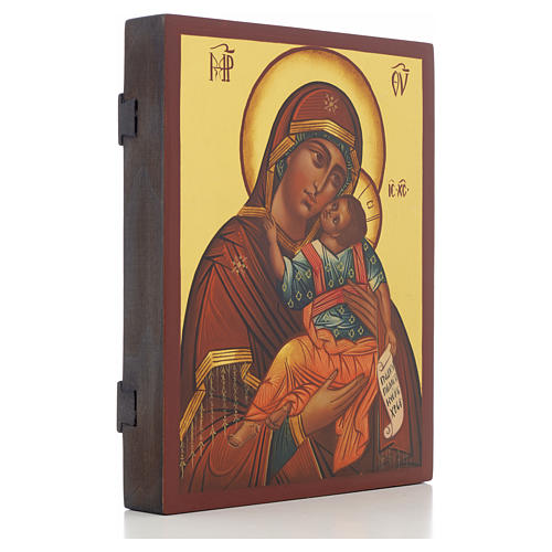 Our Lady Glykophilousa Russian Icon, 21x17 cm 2