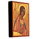 Russian icon, Saint Michael of Rublov 14x10 cm s3