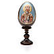 Russian Egg St. Nicholas découpage 13cm s5
