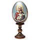 Russian Egg I'm with You découpage 13cm s8