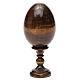 Huevo ruso de madera découpage Trinidad Rublev altura total 13 cm s11