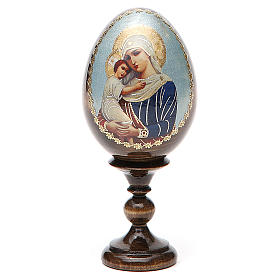 Russian Egg Protectrice of the Fallen découpage 13cm