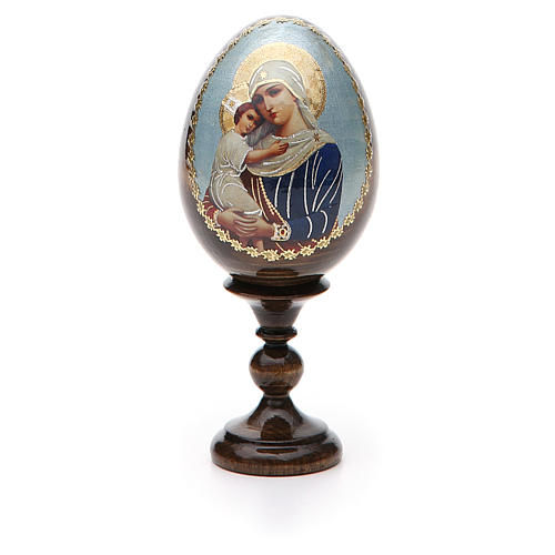 Russian Egg Protectrice of the Fallen découpage 13cm 5