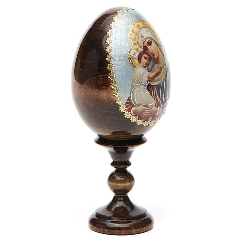 Russian Egg Protectrice of the Fallen découpage 13cm 12