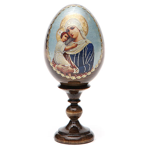 Russian Egg Protectrice of the Fallen découpage 13cm 1
