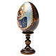 Jajko ikona decoupage Rosja Opiekunka poległych wys. całk. 13 cm s2