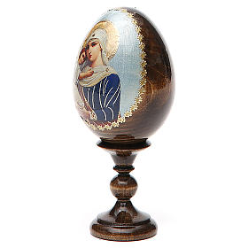 Russian Egg Protectrice of the Fallen découpage 13cm