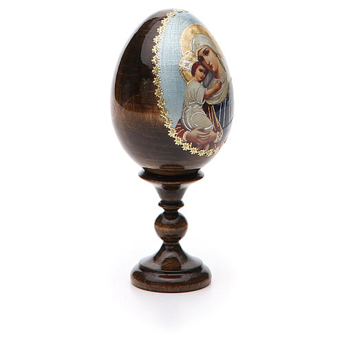 Russian Egg Protectrice of the Fallen découpage 13cm 8