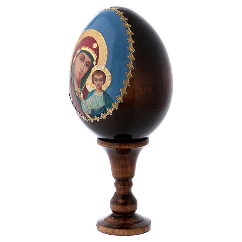 Russian Egg Kazanskaya découpage 13cm 3