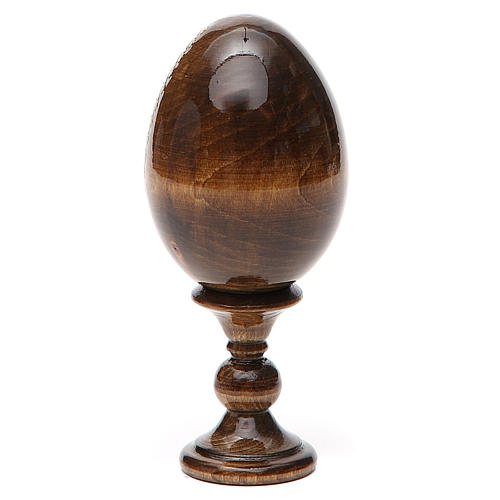 Russian Egg of St. Nicholas découpage 5.12'' 11