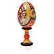 Russische Ei-Ikone, Gottesmutter von Kasan, russisch imperial-Stil, Gesamthöhe 13 cm s4