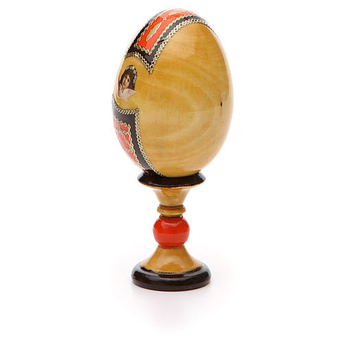 Russian Egg Kazanskaya découpage Russian Imperial style 13cm 7