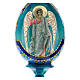 Jajko ikona rosyjska Anioł Stróż wys. całk. 13 cm styl rosyjski imperialny s2