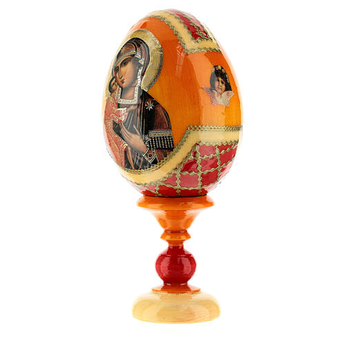 Russian Egg Feodorovskaya Fabergè style 13cm 4