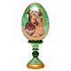 Huevo icono Rusia Tikhvinskaya h tot 13 cm estilo imperial ruso s1