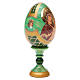 Russian Egg Tikhvinskaya Russian Imperial style 13cm s4