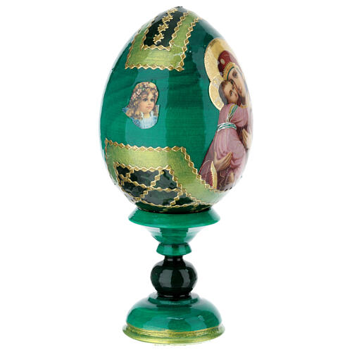 Russian Egg Vladimirskaya Russian Imperial style 13cm 4