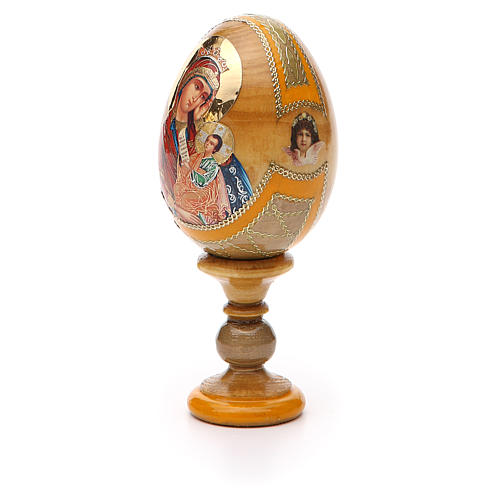 Jajko ikona rosyjska Złagodź mój smutek wys. całk. 13 cm styl rosyjski imperialny 6