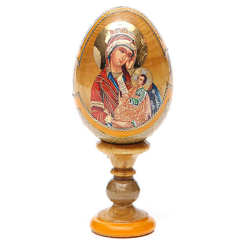 Jajko ikona rosyjska Złagodź mój smutek wys. całk. 13 cm styl rosyjski imperialny 9