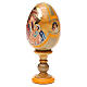 Jajko ikona rosyjska Złagodź mój smutek wys. całk. 13 cm styl rosyjski imperialny s10