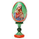 Jajko ikona decoupage Rosja Nadzieja dla beznadziejnych wys. całk. 13 cm styl rosyjski imperialny s1