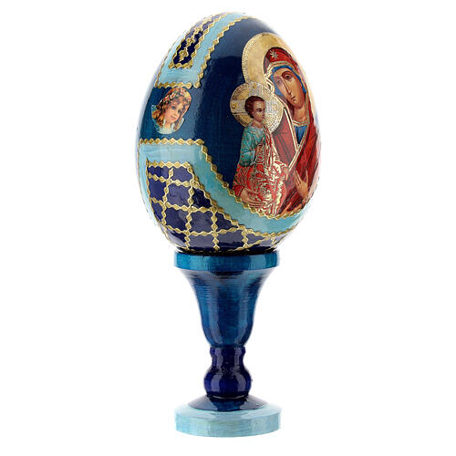 Russian Egg Virgin of the three hands Russian Imperial style 13cm 3
