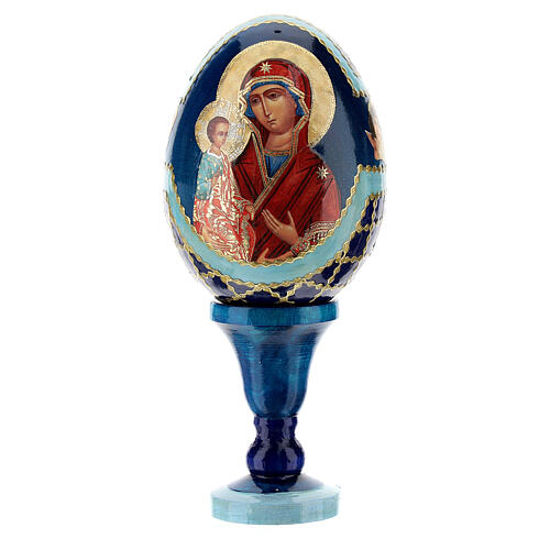 Russian Egg Virgin of the three hands Russian Imperial style 13cm 1