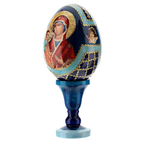Russian Egg Virgin of the three hands Russian Imperial style 13cm 2